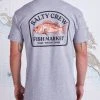 Salty Crew Fish Market Athletic Heather Premium S/S Tee