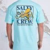 Salty Crew Ink Slinger Sea Foam S/S Standard Tee Mens
