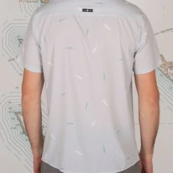 Salty Crew Breezer Grey S/S Tech Woven