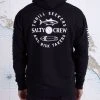 Salty Crew Flopper Black Hood Fleece