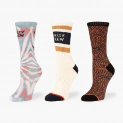 Salty Crew Catch Of The Day Sock 3 Pack Womens