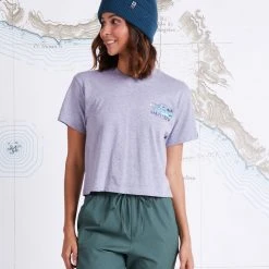 Salty Crew Message Athletic Heather Skimmer Tee