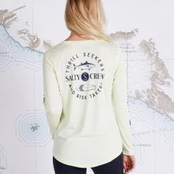 Salty Crew Womens Flip Flop Banana Scoop Neck Sunshirt