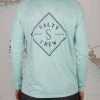 Salty Crew Tippet Sea Foam Pinnacle + L/S Sunshirt Mens