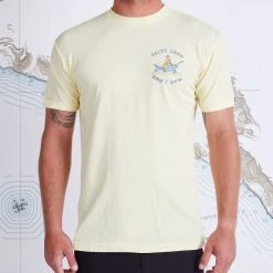 Salty Crew Siren Garment Dye Banana S/S Premium Tee Mens