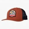 Salty Crew Deep Drop Rust Navy Retro Trucker Mens