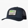 Salty Crew Mahi Mount Navy Retro Trucker Mens