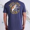 Salty Crew Mens Rainbow Harbor Blue Premium S/S Tee