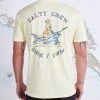 Salty Crew Siren Garment Dye Banana S/S Premium Tee Mens