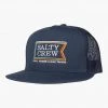 Salty Crew Mens Layers Navy Trucker