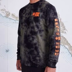 Salty Crew Alpha Camo Tie Dye L/S Premium Tee