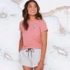 Salty Crew Tippet Dusty Rose Classic Tee