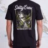 Salty Crew Mens Largemouth Black Premium S/S Tee
