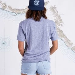 Salty Crew Tropicana Vintage Indigo Boyfriend Tee