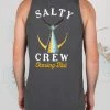 Salty Crew Tailed Charcoal Tank Mens