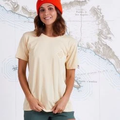Salty Crew Tippet Fill Dusty Gold Boyfriend Tee Womens