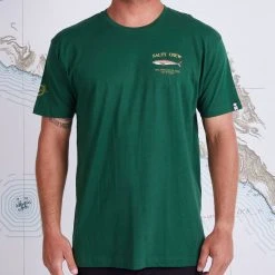 Salty Crew Bruce Forest Green S/S Premium Tee Mens