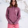 Salty Crew Retro Tippet Faded Plum Boyfriend Hoody