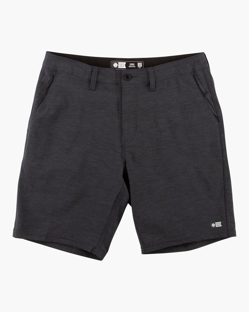 Salty Crew Drifter 21" Black Hybrid Walkshort Mens