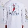 Salty Crew Outerbanks White L/S Standard Tee