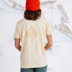 Salty Crew Tippet Fill Dusty Gold Boyfriend Tee Womens