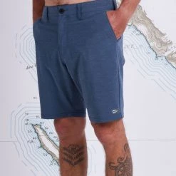 Salty Crew Drifter 21" Dark Slate Hybrid Walkshort Mens