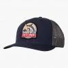 Salty Crew Headwear Deep Drop Navy/Grey Retro Trucker