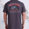 Salty Crew Mens Fly Drop Charcoal Heather S/S Standard Tee