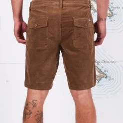 Salty Crew Ballast Earth Corduroy Shorts Mens