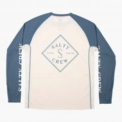 Salty Crew Mens Tippet Harbor Blue Pinnacle + L/S Sunshirt
