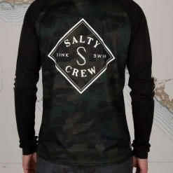 Salty Crew Tippet Camo Pinnacle + L/S Sunshirt Mens