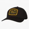 Salty Crew Mens Stealth Black 6 Panel