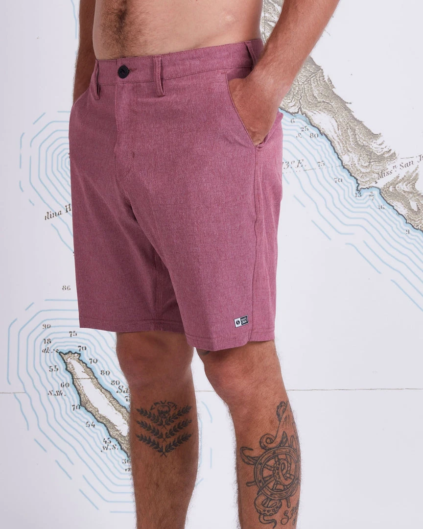 Salty Crew Drifter 2 Redwood Hybrid Walkshort Mens