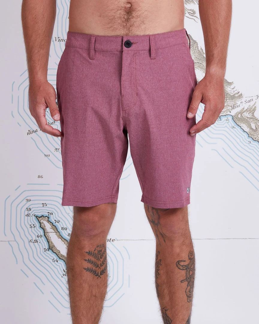 Salty Crew Drifter 2 Redwood Hybrid Walkshort Mens