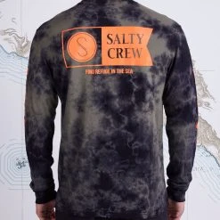 Salty Crew Alpha Camo Tie Dye L/S Premium Tee