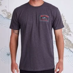 Salty Crew Mens Fly Drop Charcoal Heather S/S Standard Tee