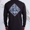 Salty Crew Mens Tippet Tackle Black Premium L/S Tee