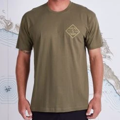 Salty Crew Mens Tippet Forest Green S/S Premium Tee