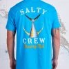 Salty Crew Mens Tailed Turquoise Heather S/S Standard Tee