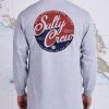 Salty Crew Club Salty Athletic Heather L/S Standard Tee Mens