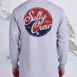Salty Crew Club Salty Athletic Heather L/S Standard Tee Mens