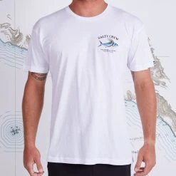 Salty Crew Rooster White Premium S/S Tee Mens