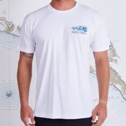 Salty Crew Message White Premium S/S Tee