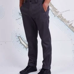 Salty Crew Deckhand Charcoal Chino Pant Mens