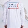 Salty Crew Layers White L/S Premium Tee