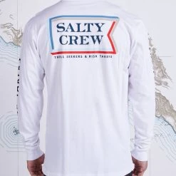 Salty Crew Layers White L/S Premium Tee