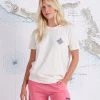 Salty Crew Tippet Fill Bone Boyfriend Tee Womens