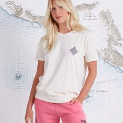 Salty Crew Tippet Fill Bone Boyfriend Tee Womens