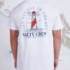 Salty Crew Outerbanks White S/S Standard Tee Mens
