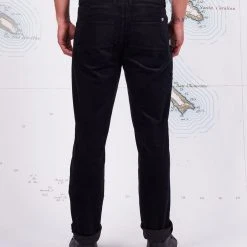 Salty Crew Finback Black Corduroy Pants